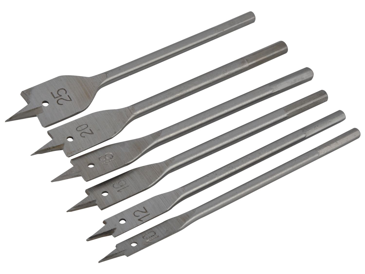 Monument MON1950 1950P Flat Bit Set, 6 Piece