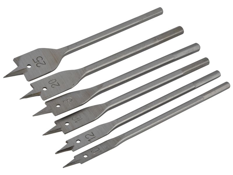 Monument MON1950 1950P Flat Bit Set, 6 Piece