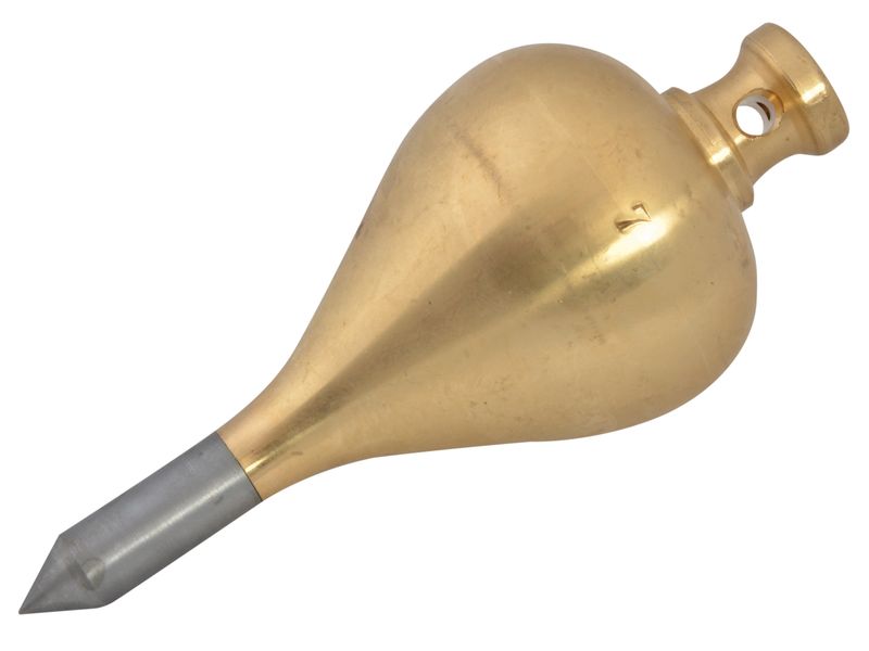 Monument MON254 254T Brass Plumb Bob 450g (16oz) Size 7