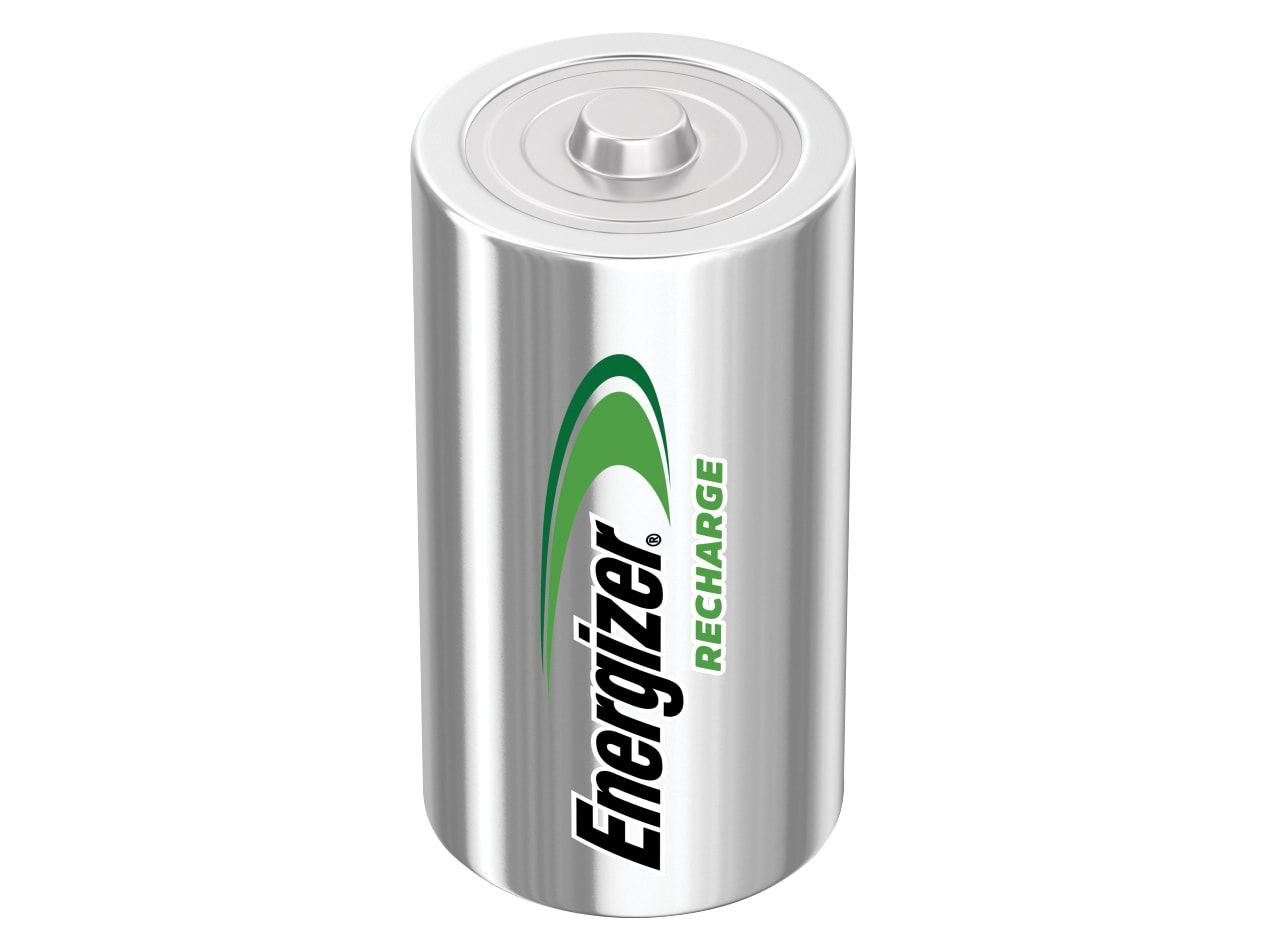 Energizer ENGRCD2500 Recharge Power Plus D Cell Batteries RD2500 mAh (Pack 2)
