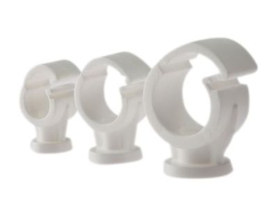 ForgeFix FORPCSC28 Pipe Clip Single Cliplock 28mm Box 100