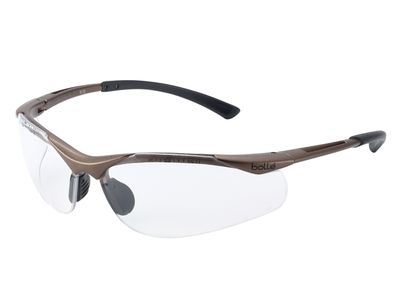 Bolle Safety BOLCONTPSI CONTOUR PLATINUM Safety Glasses - Clear