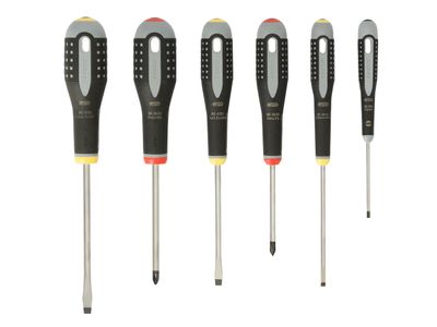 Bahco BAH9881 BE-9881 ERGO™ Screwdriver Set, 6 Piece