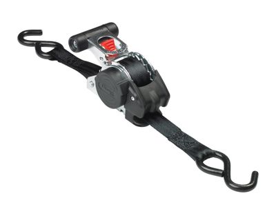 Master Lock MLK3238 Retractable Ratchet Tie-Down S-Hook 3m 2 Piece