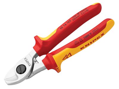 Knipex KPX9516165 VDE Cable Shears 165mm