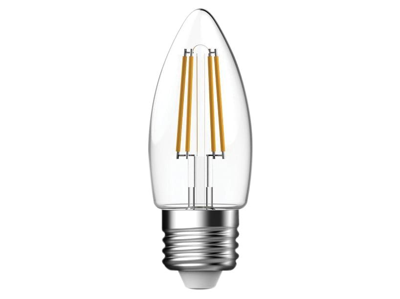 Energizer ENGS12870 LED ES (E27) Candle Filament Non-Dimmable Bulb, Warm White 470 lm 4W