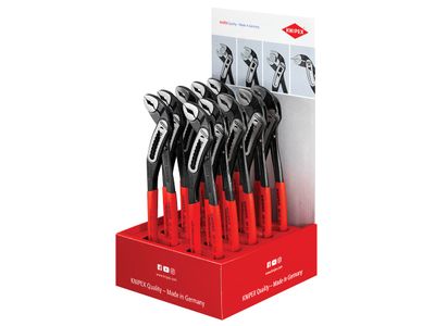 Knipex KPX001801V12 Knipex Alligator° Waterpump Pliers Counter Display (10 x KPX8801250)
