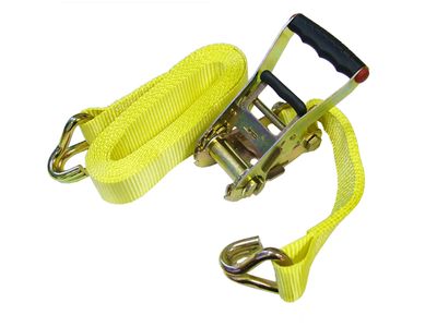 Faithfull FAITDTRUCK82 Ratchet Tie-Down 8m x 50mm Trucker Breaking Strain 4000kg