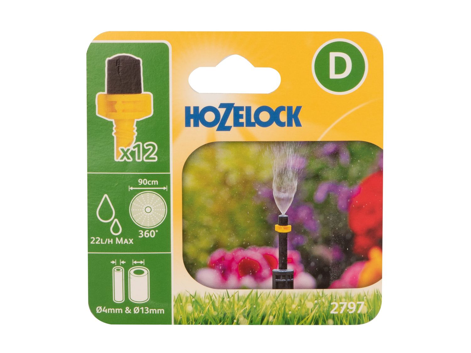 Hozelock HOZ27970012 2797 Mist Micro Spray Jet (Pack 12)