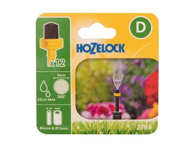 Hozelock HOZ27970012 2797 Mist Micro Spray Jet (Pack 12)