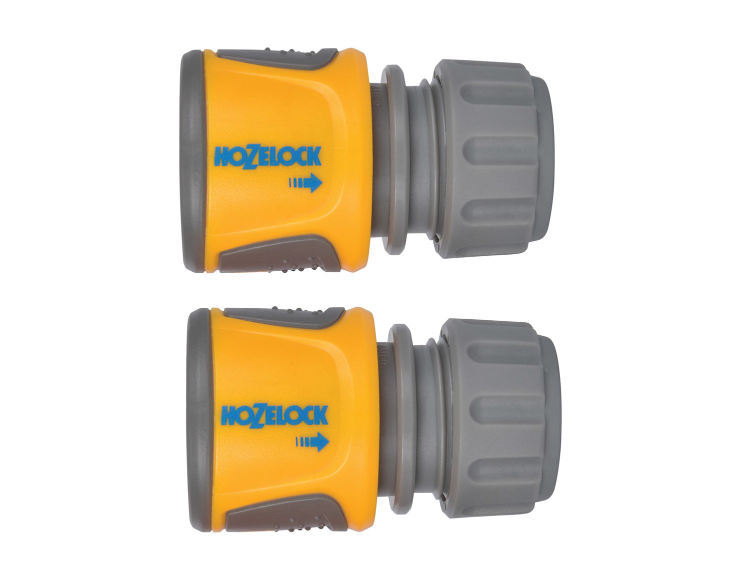 Hozelock HOZ20706025 2070 Soft Touch Hose End Connector  (Pack 2)