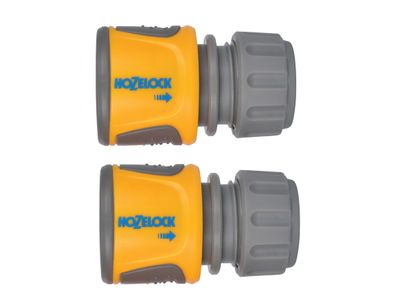 Hozelock HOZ20706025 2070 Soft Touch Hose End Connector  (Pack 2)