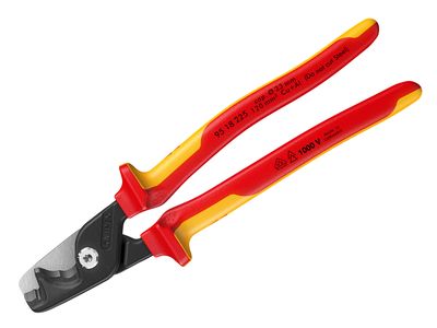 Knipex KPX9518225 95 18 225 VDE StepCut XL Cable Shears 225mm