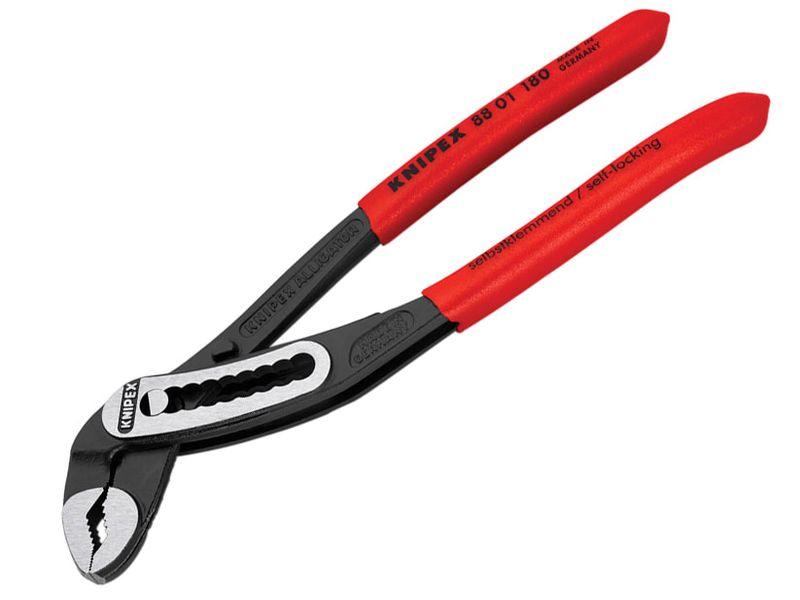 Knipex KPX8801180 Alligator Water Pump Pliers PVC Grip 180mm