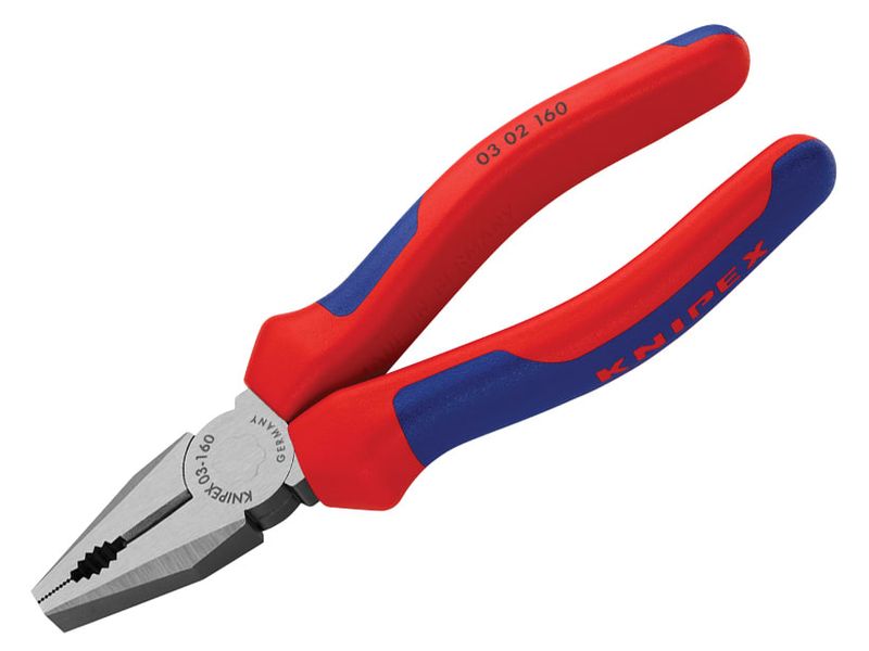 Knipex KPX0302160 Combination Pliers Multi-Component Grip 160mm
