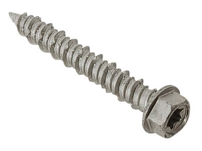 ForgeFix TFMH6357 TechFast Masonry Screw Torx/Hex 6.3 x 57mm (100)