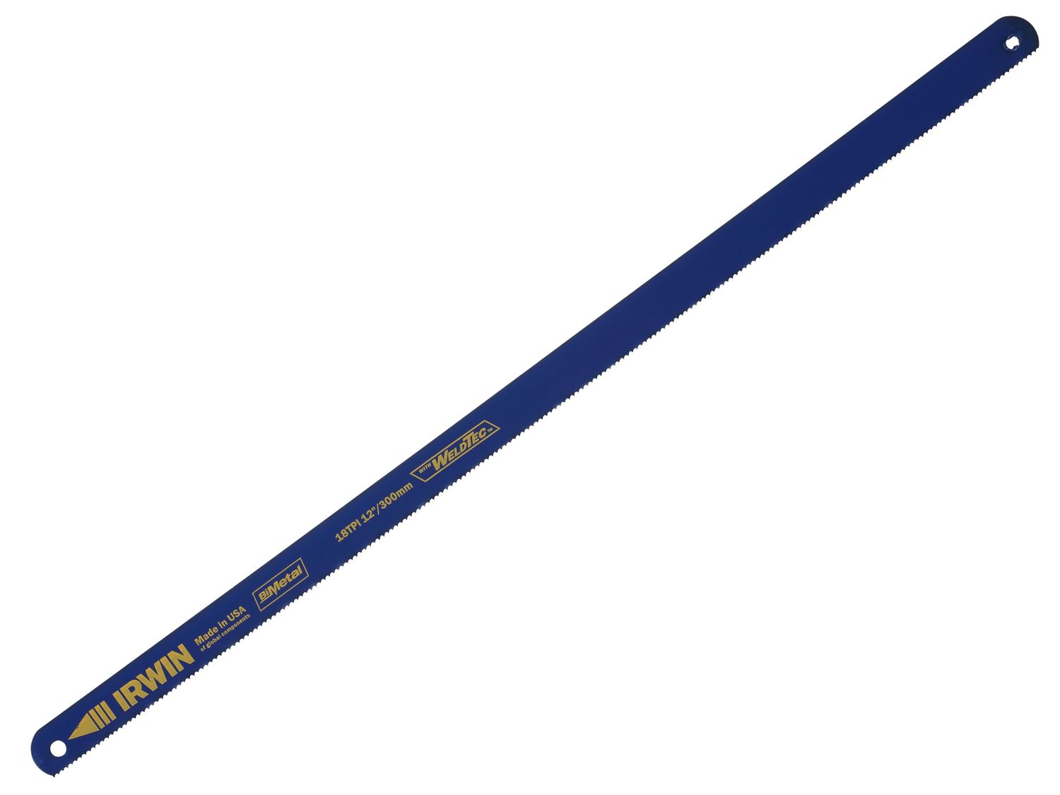 IRWIN IRW10504520 Bi-Metal Hacksaw Blades 300mm (12in) x 18 TPI Pack 100