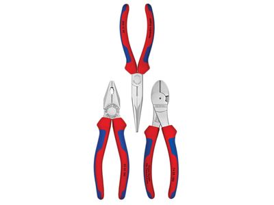 Knipex KPX002011 Assembly Pack Pliers Set, 3 Piece