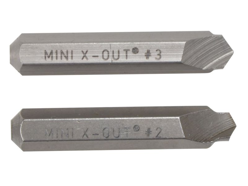 BOA BOAMINIX Mini X-Out Screw Extractors Wood Screw Sizes No.6-10