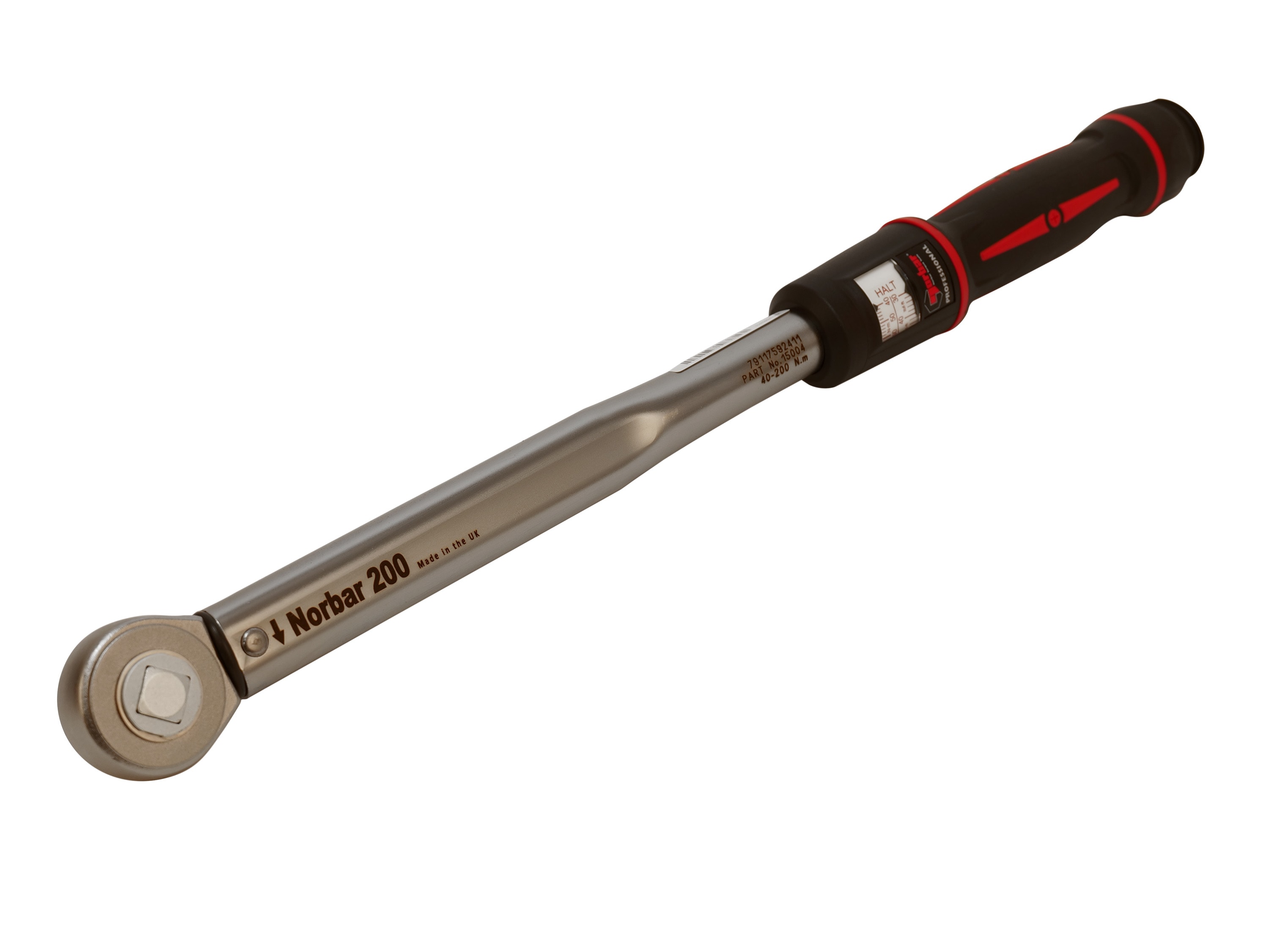 Norbar NOR15007 Pro 400 Adjustable Mushroom Head Torque Wrench 3/4in Drive 80-40 img