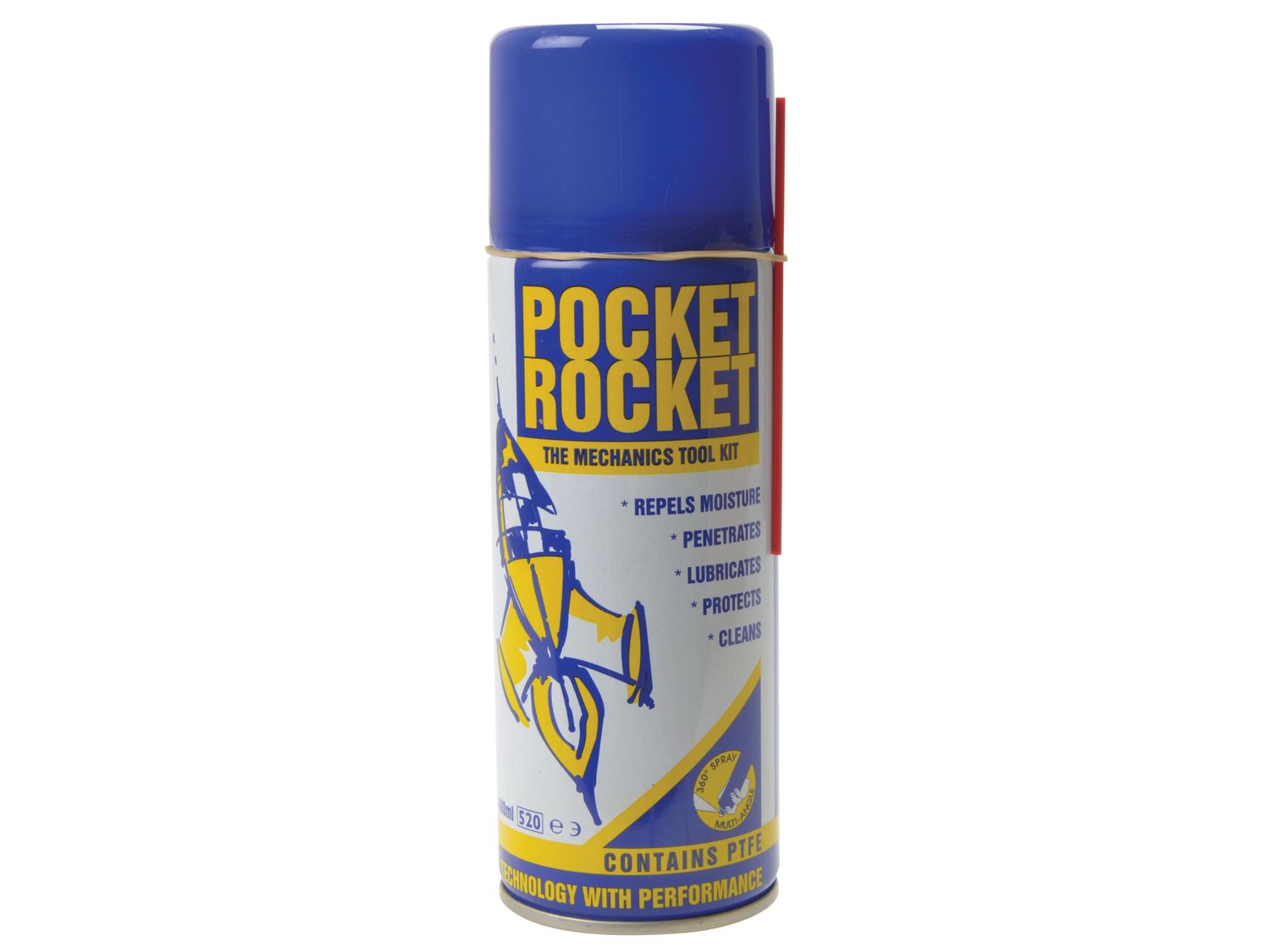 Aerosol AERPR400 Pocket Rocket Lubricant Repellent 400ml