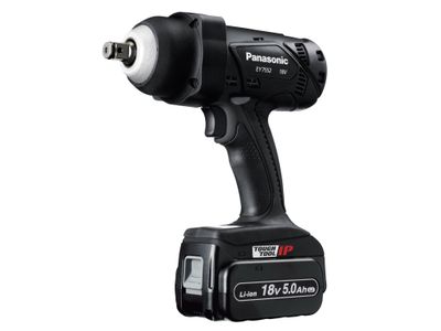 Panasonic PAN7552LJ EY7552 Heavy-Duty Impact Wrench 18V 2 x 5.0Ah Li-ion