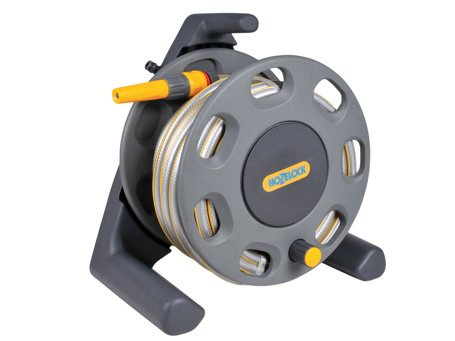 Hozelock HOZ2412R 2412R Compact Reel &amp; 20m of 12.5mm Hose