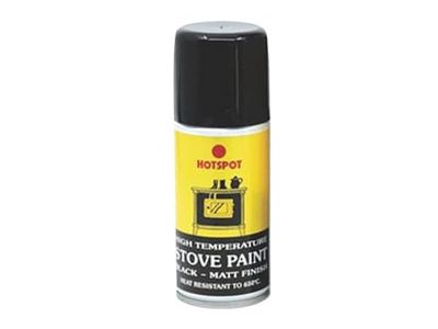 Hotspot HOT200941 Spray Stove Paint Matt Black 450ml