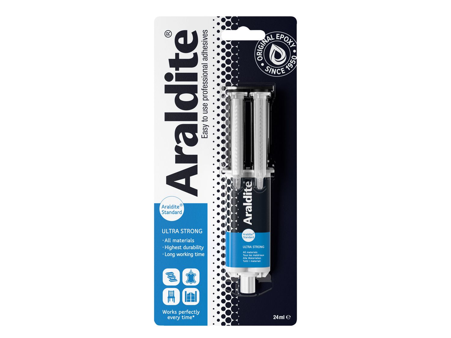Araldite ARA400003 Standard Epoxy Syringe 24ml