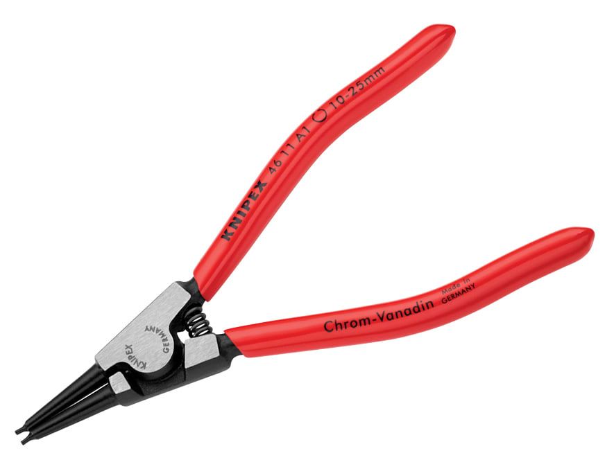 Knipex KPX4611A1 Circlip Pliers External Straight 10 - 25mm A1