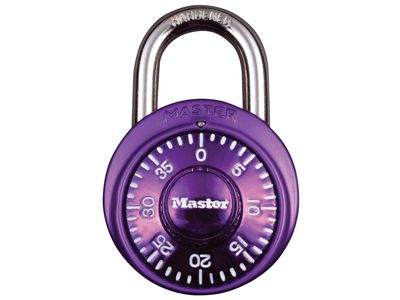 Master Lock MLK1533 Stainless Steel Fixed Dial Combination 38mm Padlock