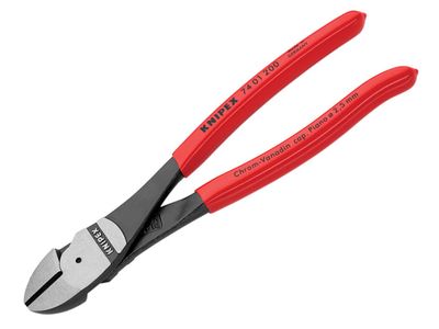 Knipex KPX7401200 High Leverage Diagonal Cutters PVC Grip 200mm