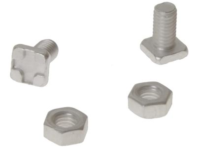 ALM Manufacturing ALMGH004 GH004 Square Glaze Bolts &amp; Nuts Pack of 20
