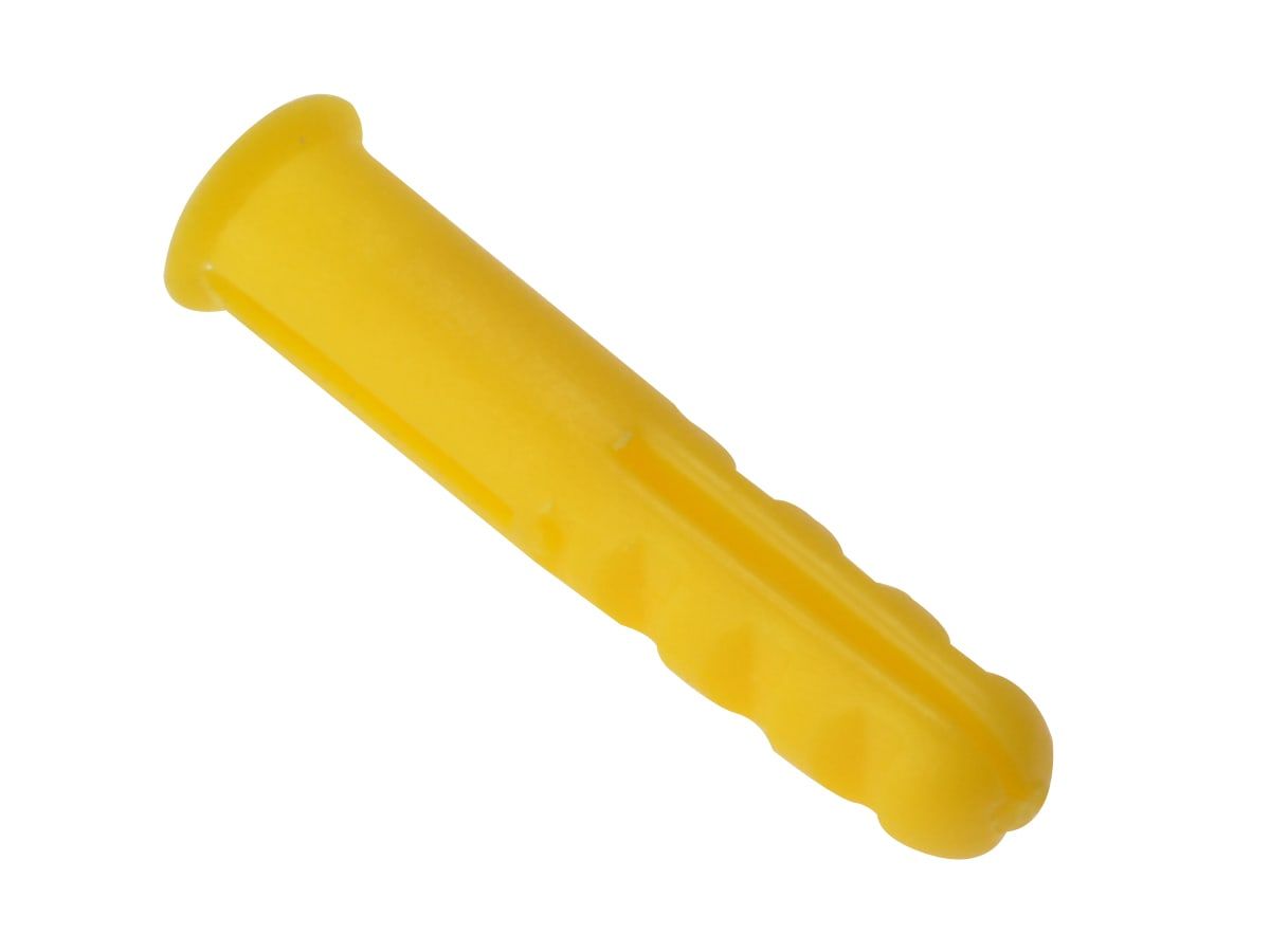 ForgeFix FOREXP2 Plastic Wall Plug Yellow No.4-6 Box 1000