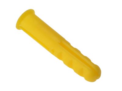 ForgeFix FOREXP2 Plastic Wall Plug Yellow No.4-6 Box 1000