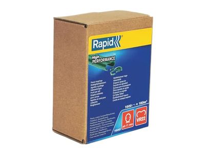 Rapid RPDVR22GA160 VR22 Fence Hog Rings Pack 1600 Galvanised Boxed