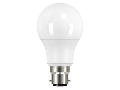 Energizer ENGS8862 LED BC (B22) Opal GLS Non-Dimmable Bulb, Warm White 806 lm 8.2W