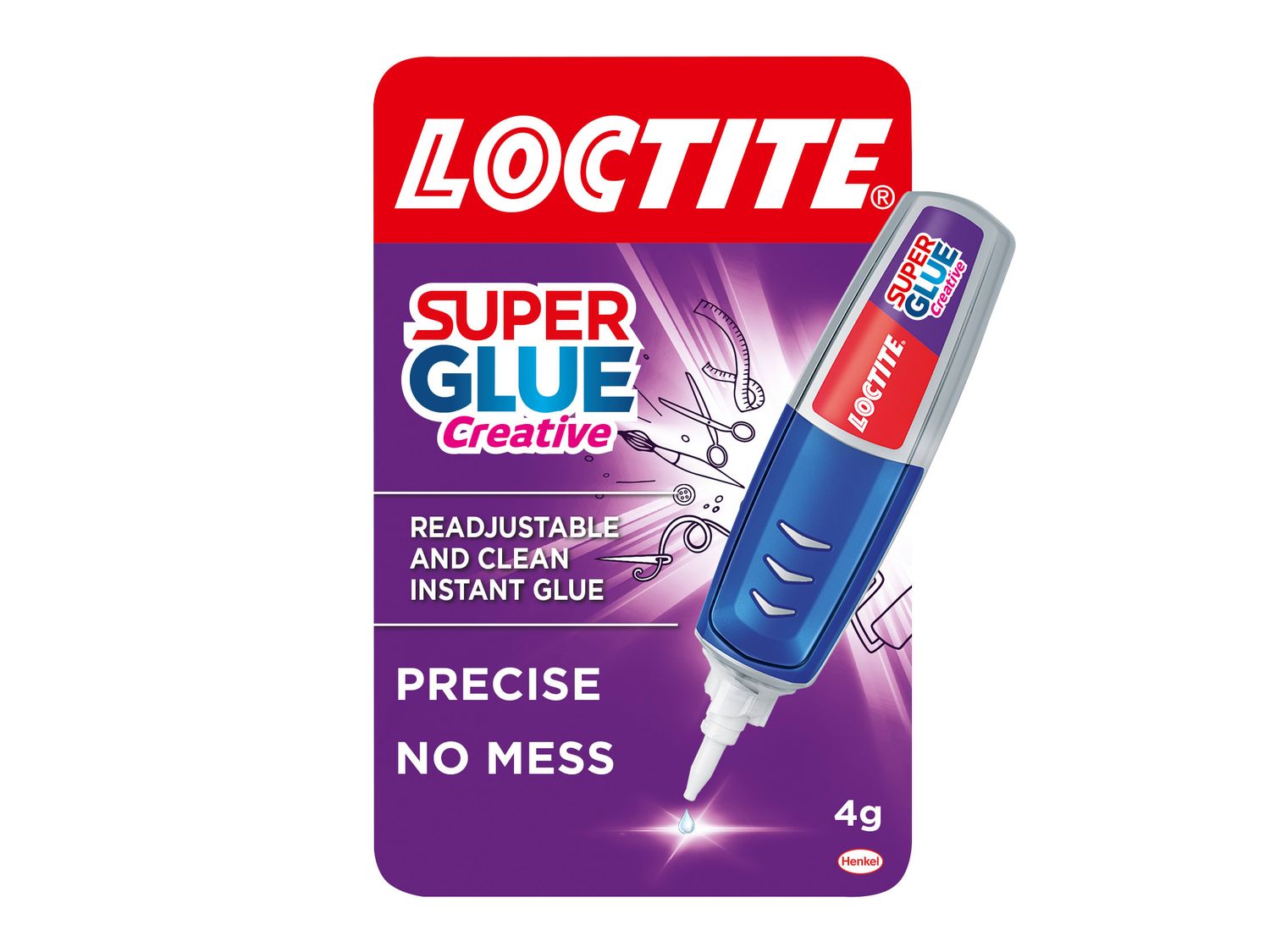 Loctite LOCSGGPP4GNR Super Glue Creative Pen 4g