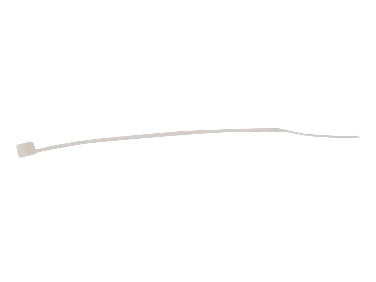 ForgeFix FORCT200N Cable Tie Natural/Clear 4.6 x 200mm (Bag 100)