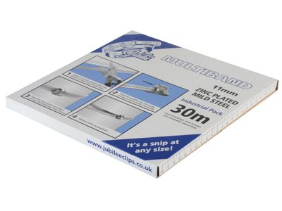 Jubilee JUB1702 Multiband Mild Steel 11mm 30m Pack