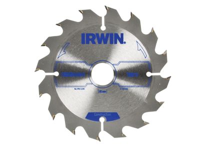 IRWIN IRW1897086 Construction Circular Saw Blade 125 x 20mm x 16T ATB