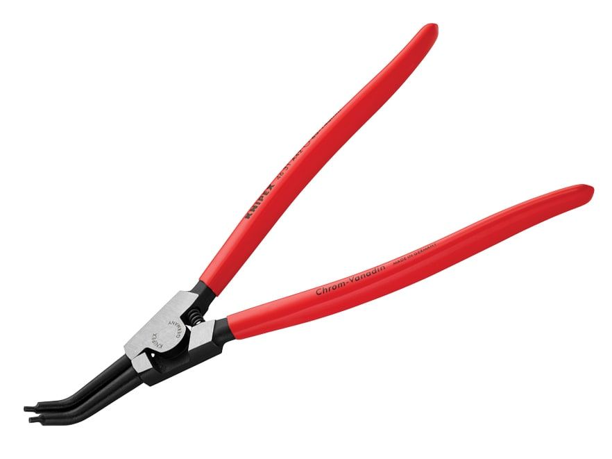 Knipex KPX4631A42 Circlip Pliers External 45° Bent Tip 85-140mm A42
