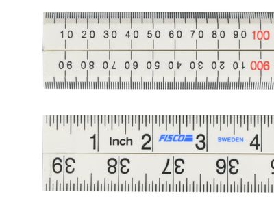 Fisco FSCXFB1ME XFB1ME White Nylon Rule 1m / 39in