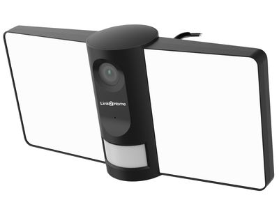 Link2Home LTHFLOODCAMB Outdoor Smart Floodlight Camera 2K 4MP Black