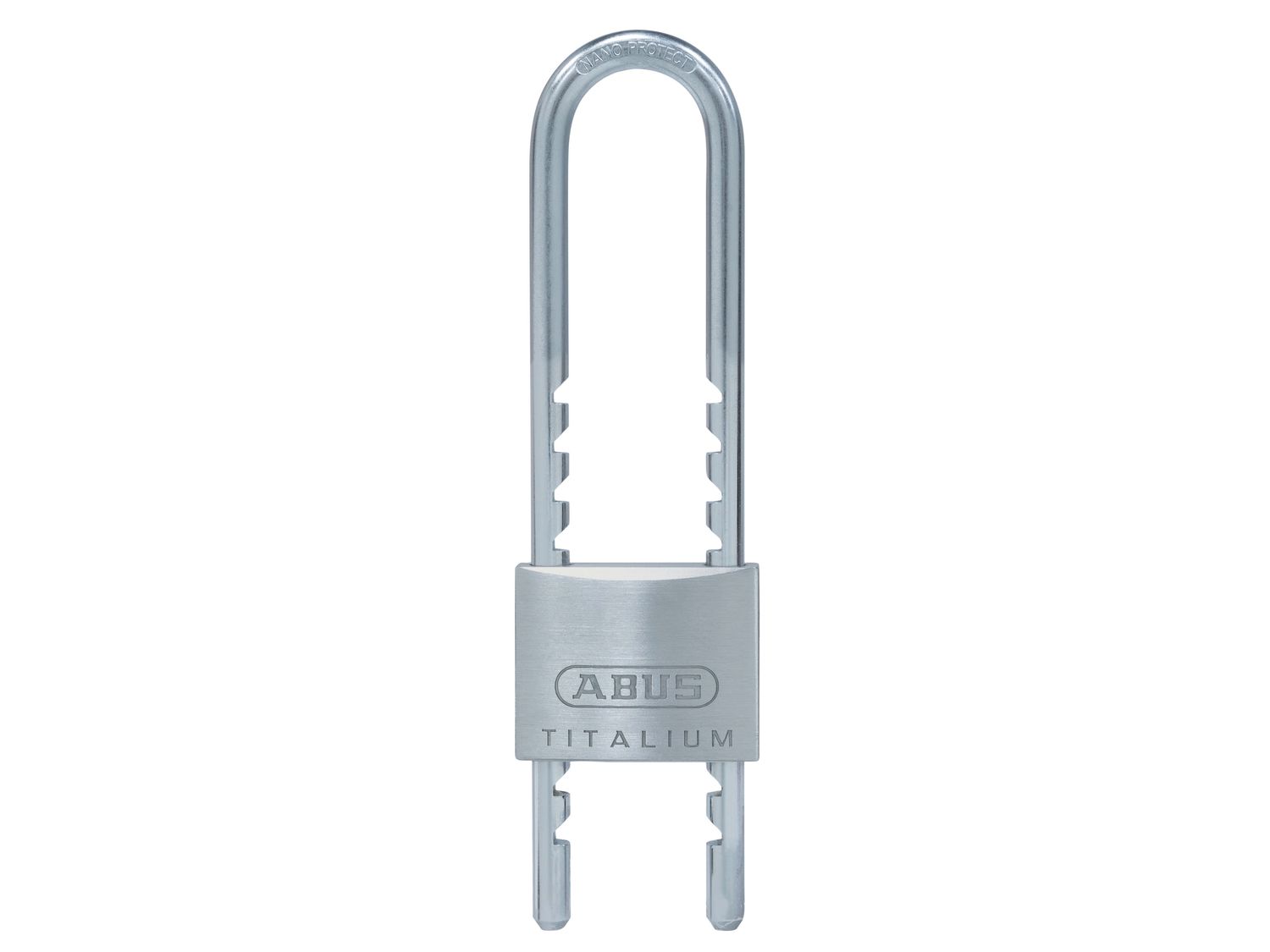 ABUS Mechanical ABU64TI50150 64TI/50mm TITALIUM™ Padlock Adjustable Shackle