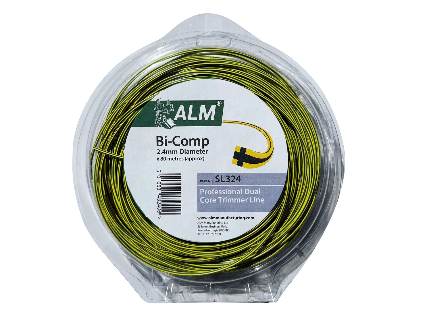 ALM Manufacturing ALMSL324 SL324 Bi-Component Line 80m x 2.4mm