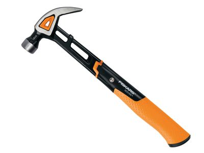 Fiskars FSK1027202 IsoCore Curved Finishing Hammer 450g (16oz)
