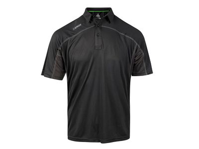Apache APALANGXXL Langley Black Performance Polo Shirt - XXL (47/49in)