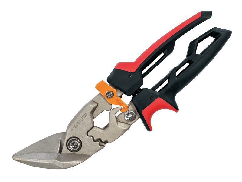 Fiskars FSK1027211 PowerGear™ Aviation Snip Offset Left Cut 250mm (10in)