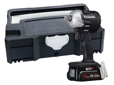 Panasonic PAN75A8PN EY75A8PN2G 1/2in Impact Wrench &amp; Systainer Case 18V 2 x 3.0Ah Li-ion